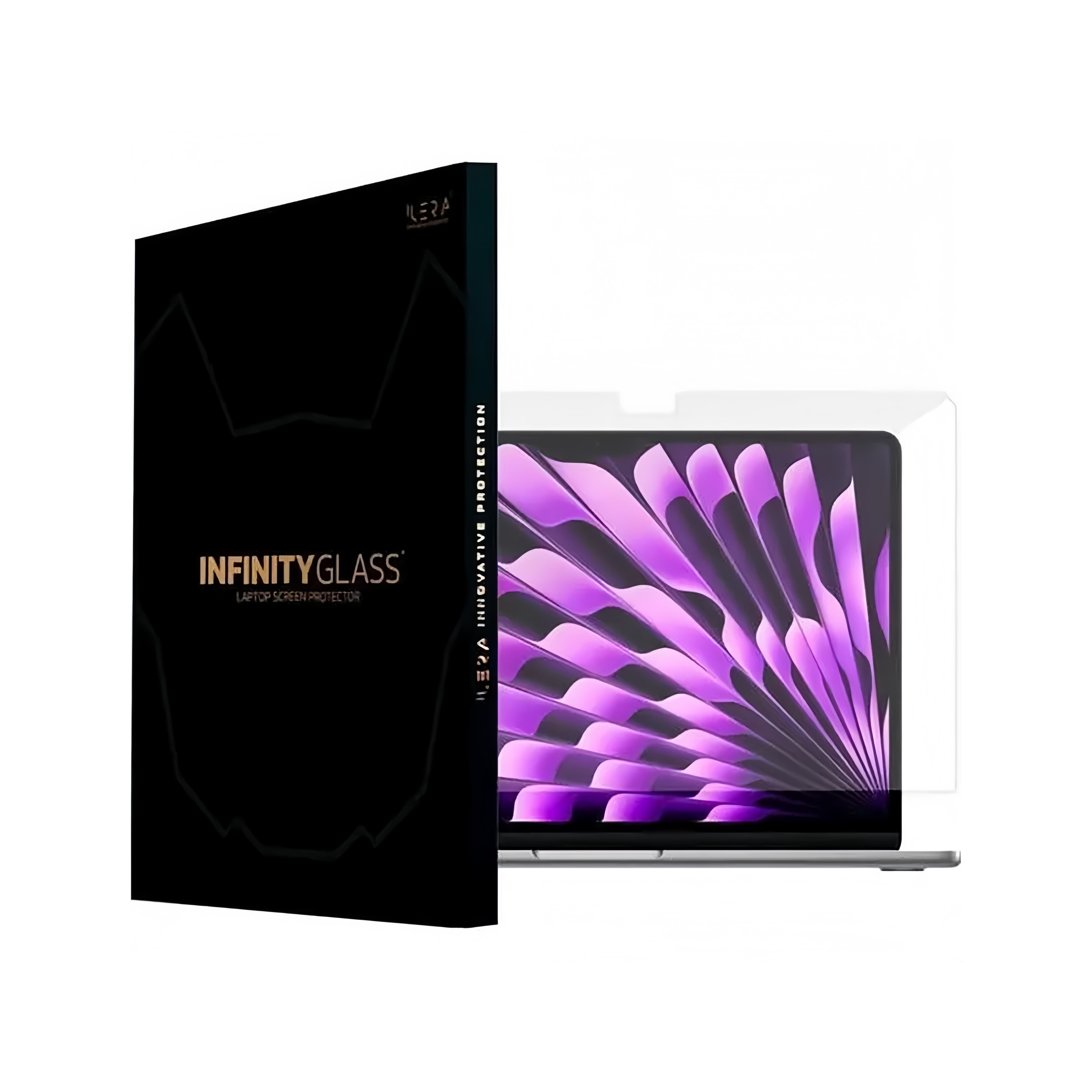 Защитное стекло iLera Frosted Glass screen protector for MacBook Air M2